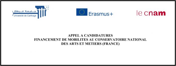 Appel A Candidatures Financement De Mobilités Au Conservatoire National Des Arts Et Métiers (France)