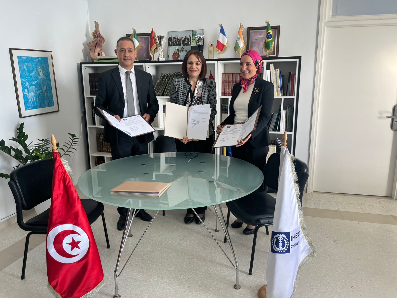 Signing of a Framework Agreement between the University of Carthage and Attijari Bank Tunisia