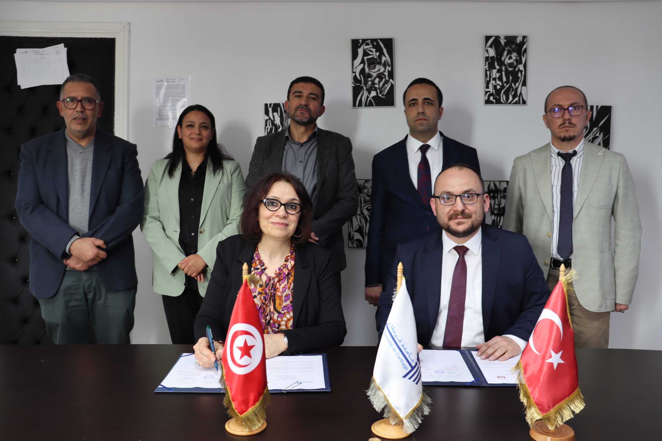 Partnership between the University of Carthage and Turkish Universities: Signing Ceremony of an Academic Cooperation Protocol between UCAR–MAUN (Muş Alparslan University) and UCAR–Munzur University